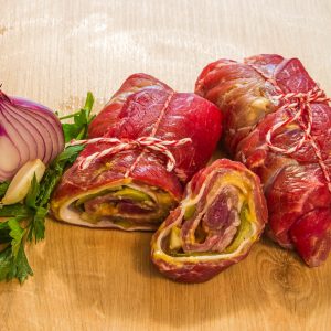 Rinderrouladen gefüllt Hausfrauenart