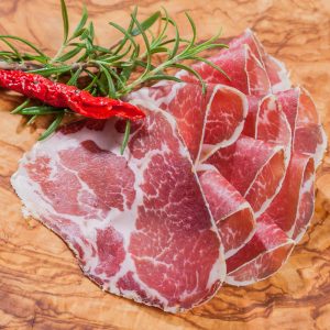 Coppa Italia hausgemacht luftgetrocknet