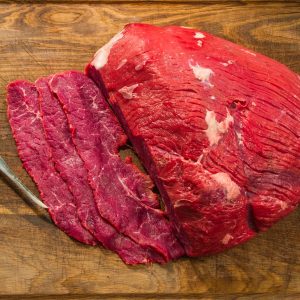 Roulade geschnitten aus der Oberschale
