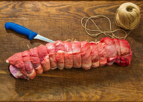 Rollbraten Kalbshals