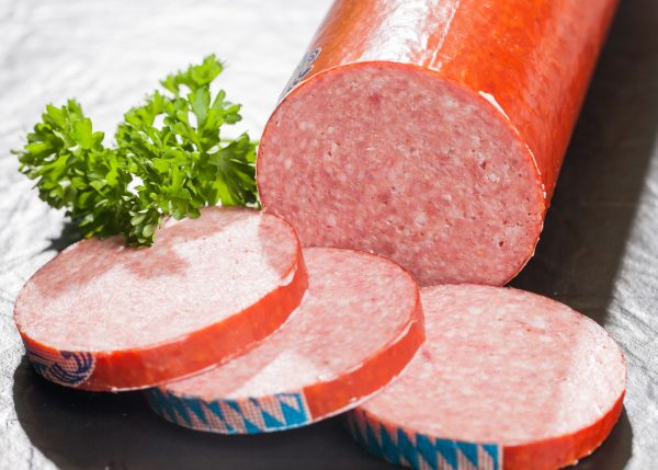 Herzhafte Kochsalami