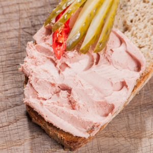 Delikatessleberwurst im Naturdarm