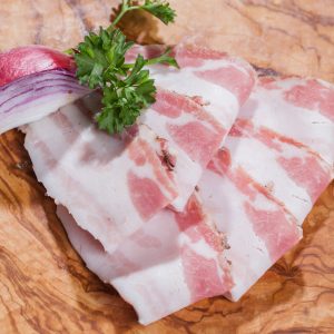Bauerngeräuchertes vom Bauch