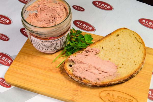Delikatess Leberwurst im 200 ml Glas