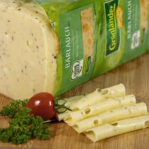 Grünländer Käse Bärlauch 48% Fett i. Tr.