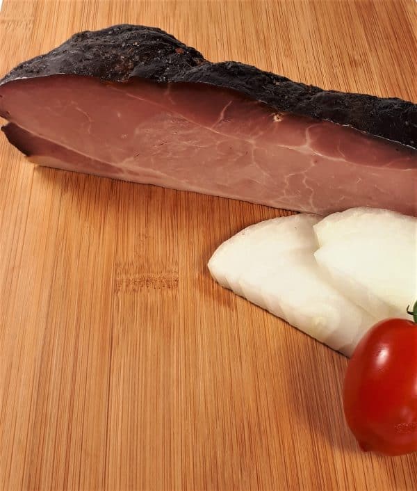Bauerngeräuchertes Schlegl im Stück